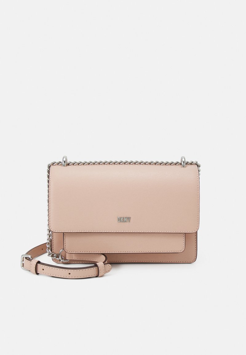 DKNY BRYANT CHAIN FLAP Across body bag rosewater/light pink