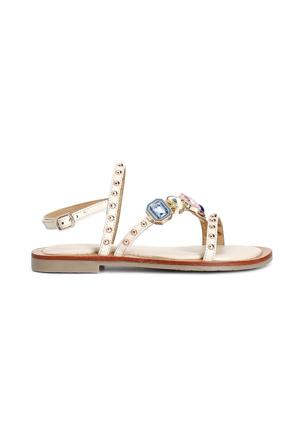 Riemensandalette - beige