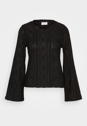 VILA VISINDY - Top s dlouhým rukávem - black