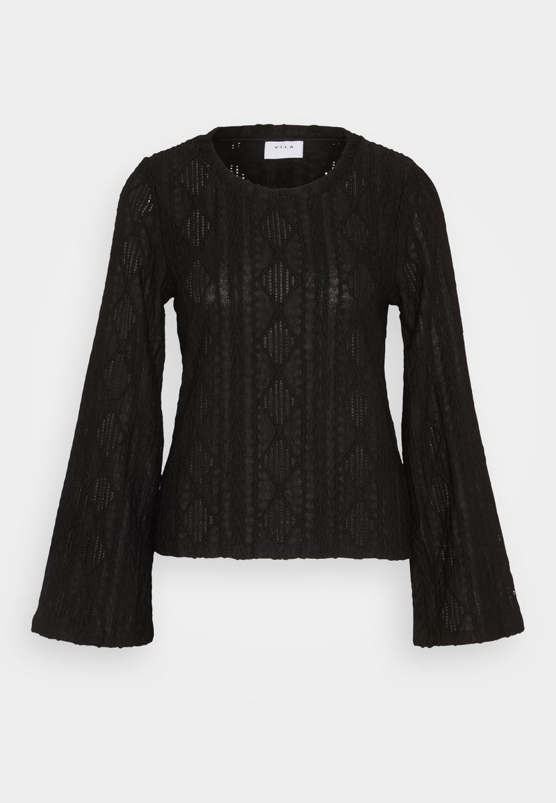 Vila Longsleeve zwart Vila Longsleeve zwart