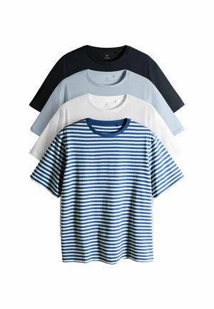 REGULAR FIT - 4 PACK  - Lihtne T-särk - multi