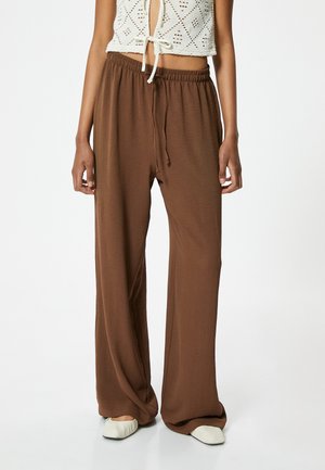DRAWSTRING  - Pantalones - brown