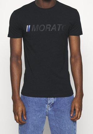 T-shirt con stampa - black