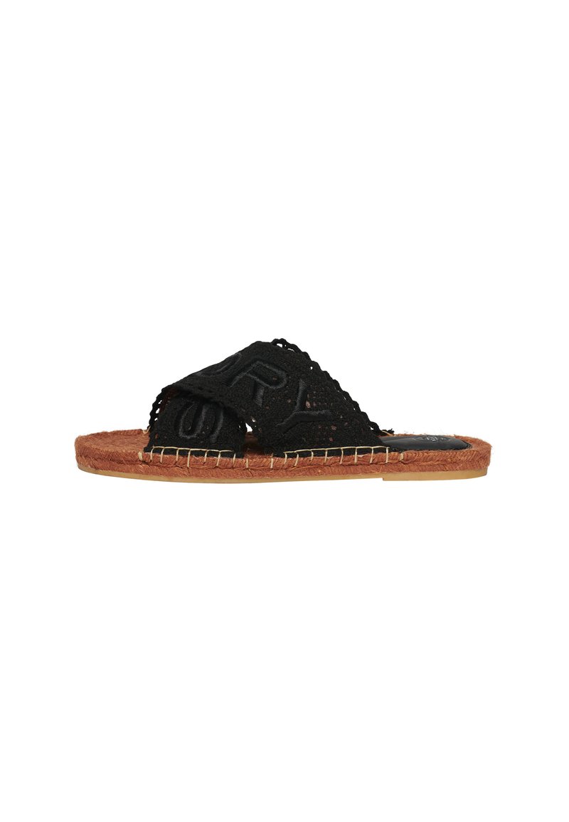 Superdry & Co CROSS STRAP  - Mules - black lace