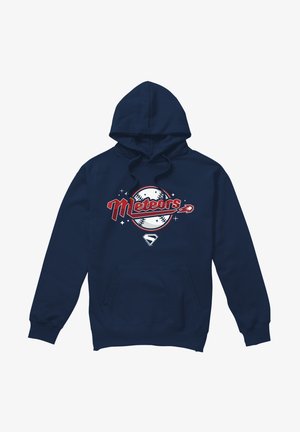 Cotton Soul, SUPERMAN 2025 METEORS LOGO - Kapuzenpullover - dark blue