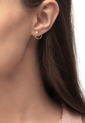 OHRSCHMUCK LOOPING - Earrings - rose gold-colored