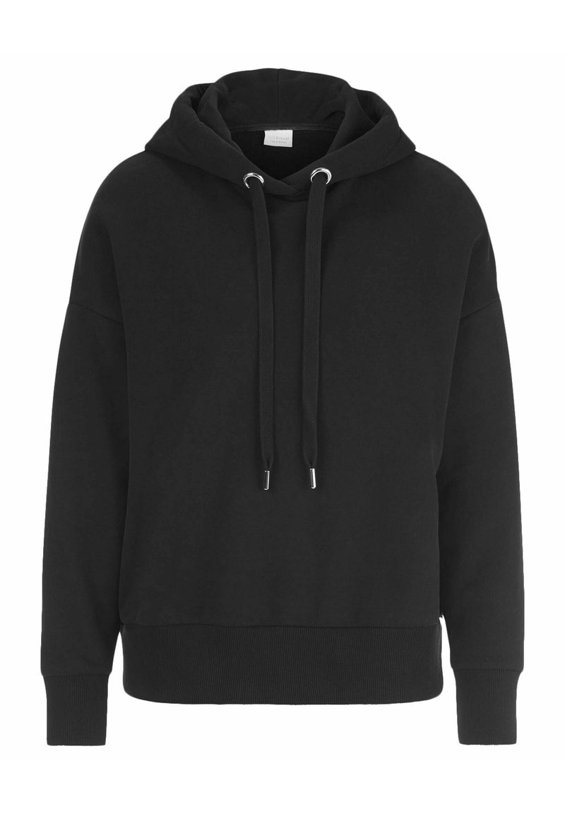 Damen Sweatshirts | Rich & Royal Kapuzenpullover schwarz/schwarz - OO13223 Damen Sweatshirts | Rich & Royal Kapuzenpullover schwarz/schwarz - OO13223