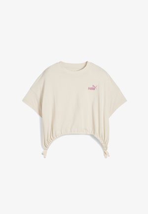 TWEENERVERSE KNOTTED - Osnovna majica kratkih rukava - alpine snow