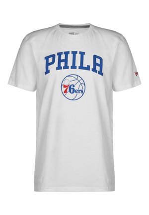 NBA SEASONAL TEAM LOGO PHILADELPHIA 76ERS T-SHIRT - Camiseta estampada - white