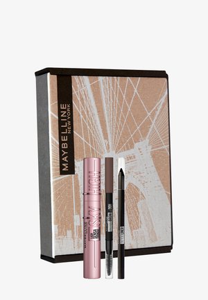 Maybelline New York EYE MAKE-UP SET INCLUDING SKY HIGH - Set de maquillage - very black/deep onyx/deep brown