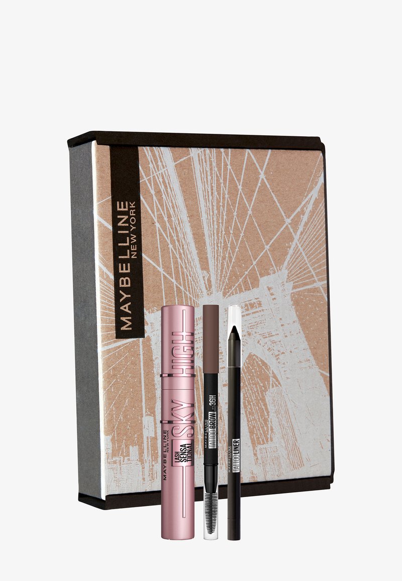 Maybelline New York - EYE MAKE-UP SET INCLUDING SKY HIGH - Make-up Set - very black/deep onyx/deep brown, Vergrößern