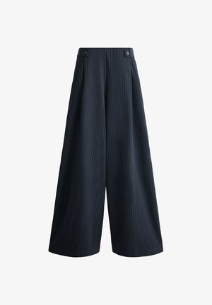 OYSHO, Nadrágok - metallic blue