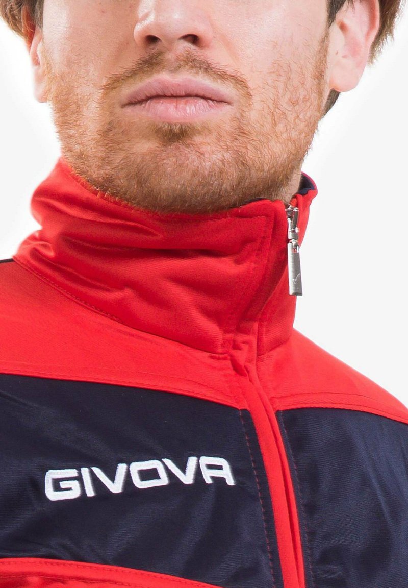 Givova VISA Tuta rosso blu/blu