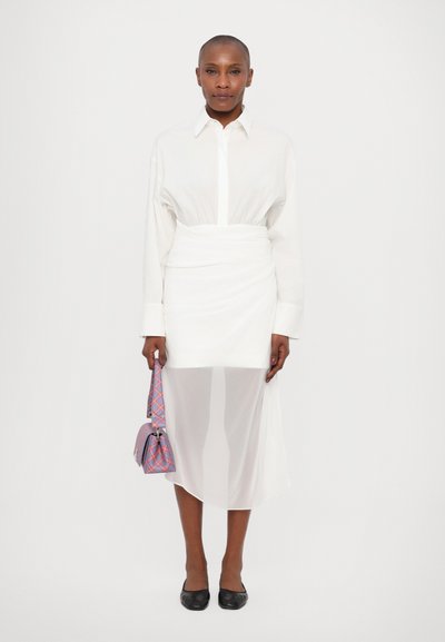 Et Ochs HADLEY SHIRT DRESS - Kreklkleita - ivory