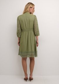 Cream CRMILLA - Koktajl obleka/za zabavo - oil green