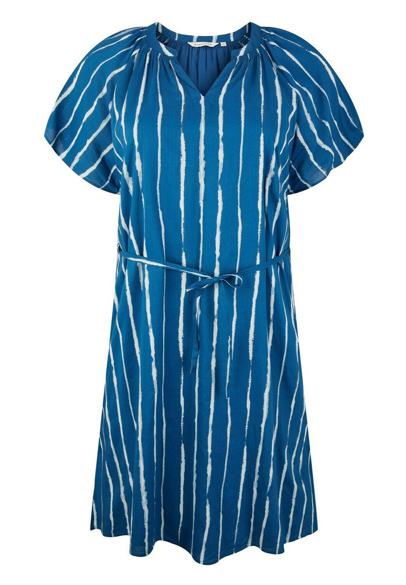 Damen Freizeitkleider | MY TRUE ME TOM TAILOR Freizeitkleid blue tiedye stripe/dunkelblau - KM71769 Damen Freizeitkleider | MY TRUE ME TOM TAILOR Freizeitkleid blue tiedye stripe/dunkelblau - KM71769