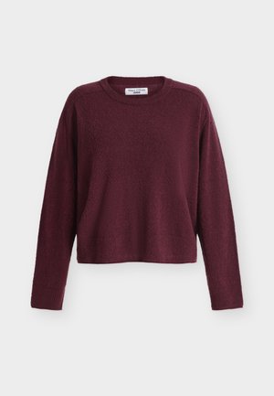 Marc O'Polo DENIM, CREW NECK LONGSLEEVE  - Πουλόβερ - mahagony jam
