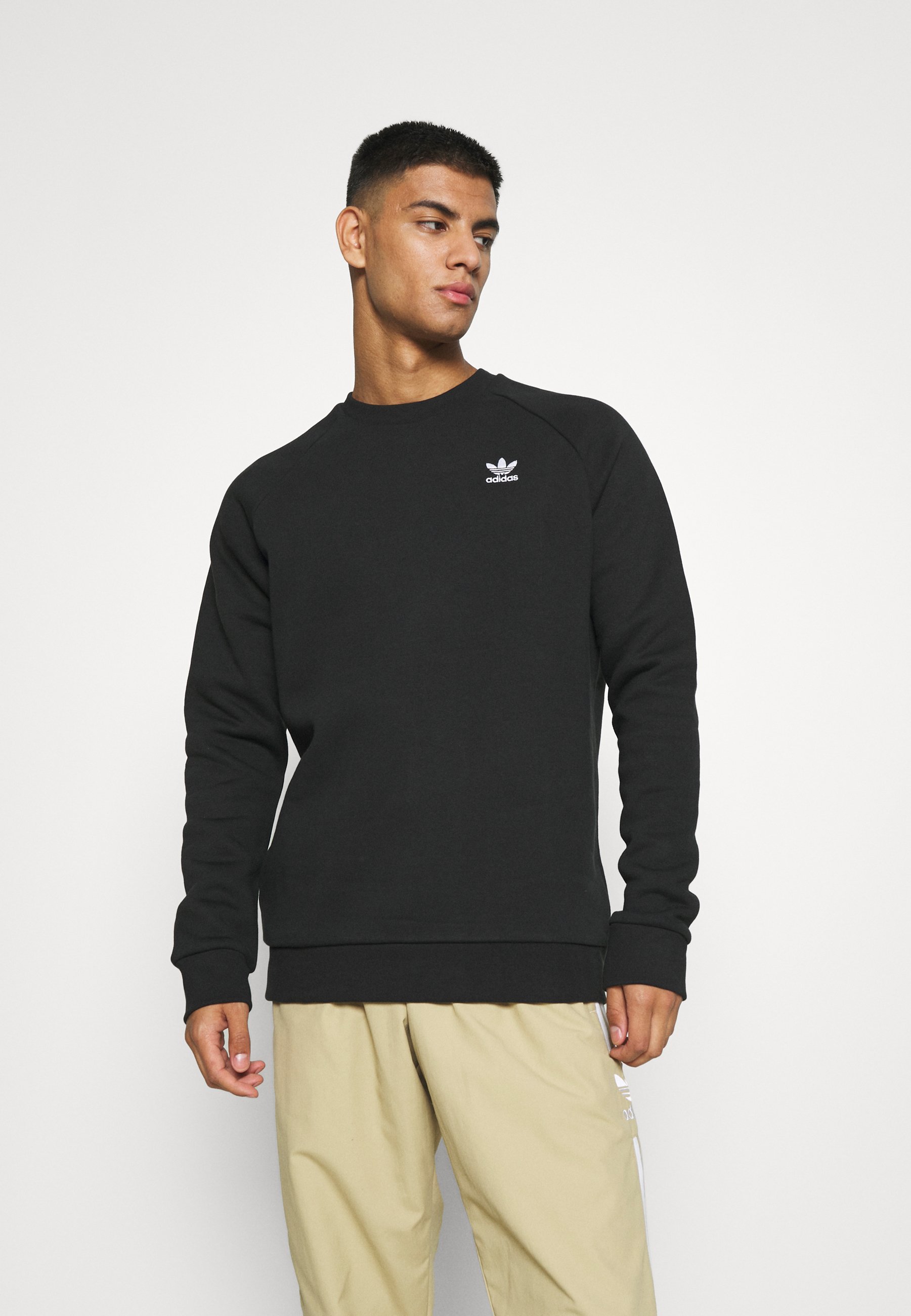 adidas ESSENTIAL CREW - - black/negro - Zalando.es