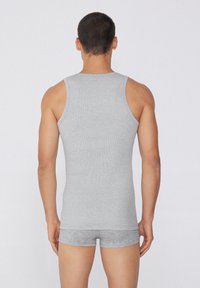 Tezenis RIBBED - Undershirt - grigio mel.chiaro
