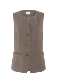 LUWA - Veste sans manches - shitake