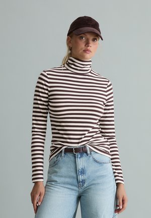 Marc O'Polo DENIM, Maglietta a manica lunga - dark brown