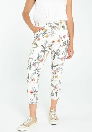 Trousers - ecru