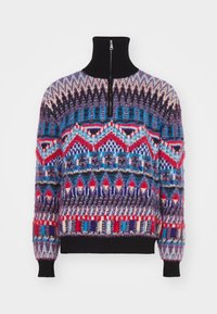 ROLL NECK  - Jumper - blue/black