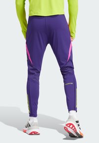 adidas Performance PREDATOR TRAINING - Broek - dark purple/semi lucid fuchsia