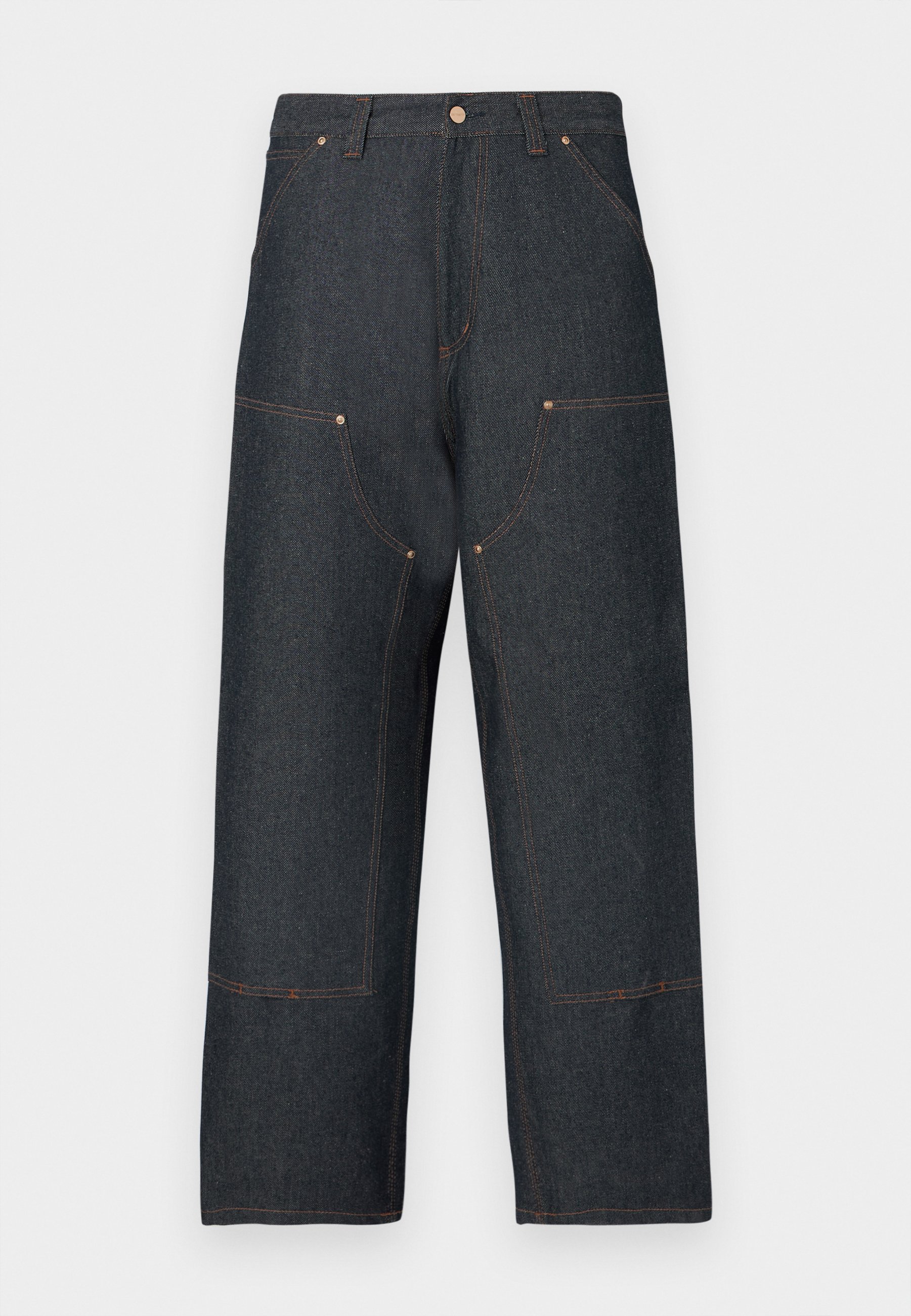 Carhartt WIP DOUBLE KNEE PANT - Relaxed fit jeans - blue rigid