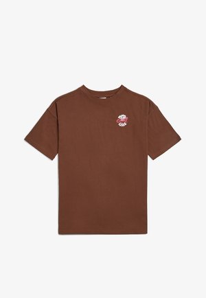 GRAPHIC - TEES SHORTSLEEVE - Marškinėliai su spaudiniu - hazel spice