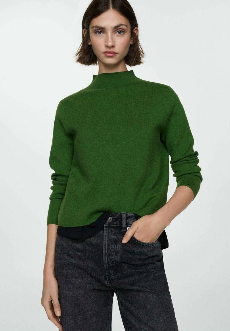 Mango Svetr - green