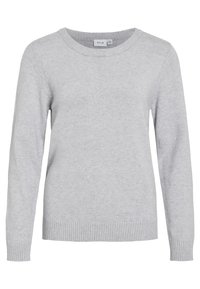 VIRIL O-NECK - Maglione - light grey melange