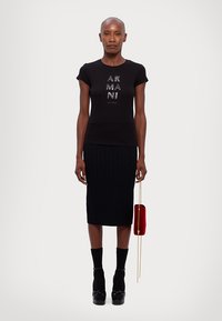 Armani Exchange T-shirt basic - black