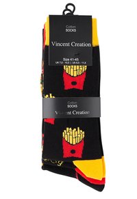 Vincent Creation FAST FOOD 3 PAAR - Socks - bunt