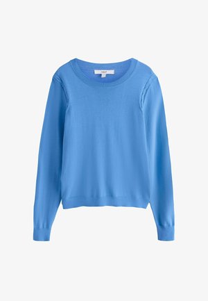 Next, TALL FIT - SOFT TOUCH LONG SLEEVE CREW NECK JUMPER . - Svetrík - blue