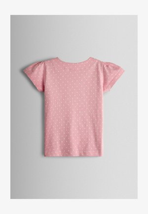 JoJo Maman Bébé, REGULAR FIT - BUNNY AND MOUSE APPLIQUÉ - T-shirts print - light pink