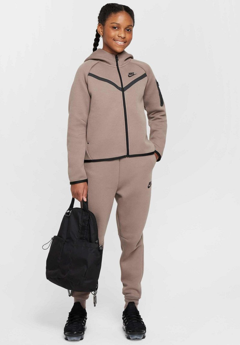 Nike Sportswear Sweater met rits bruin