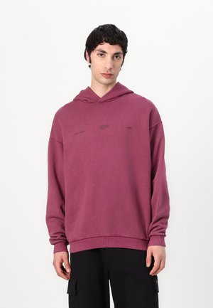 BOXY HOODIE UNISEX - Sweatshirt - vintage red