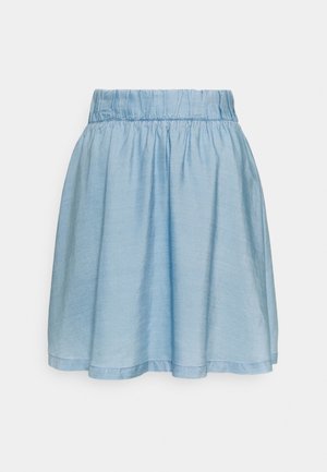 A-lijn rok - light-blue denim
