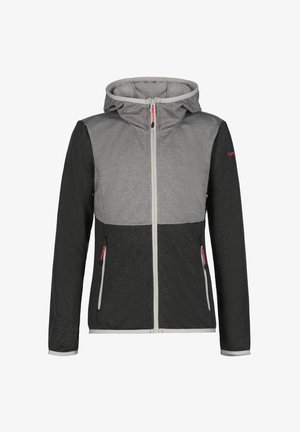 Sweat zippé - lead grey
