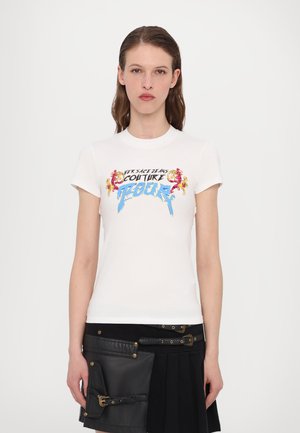 Print T-shirt - white