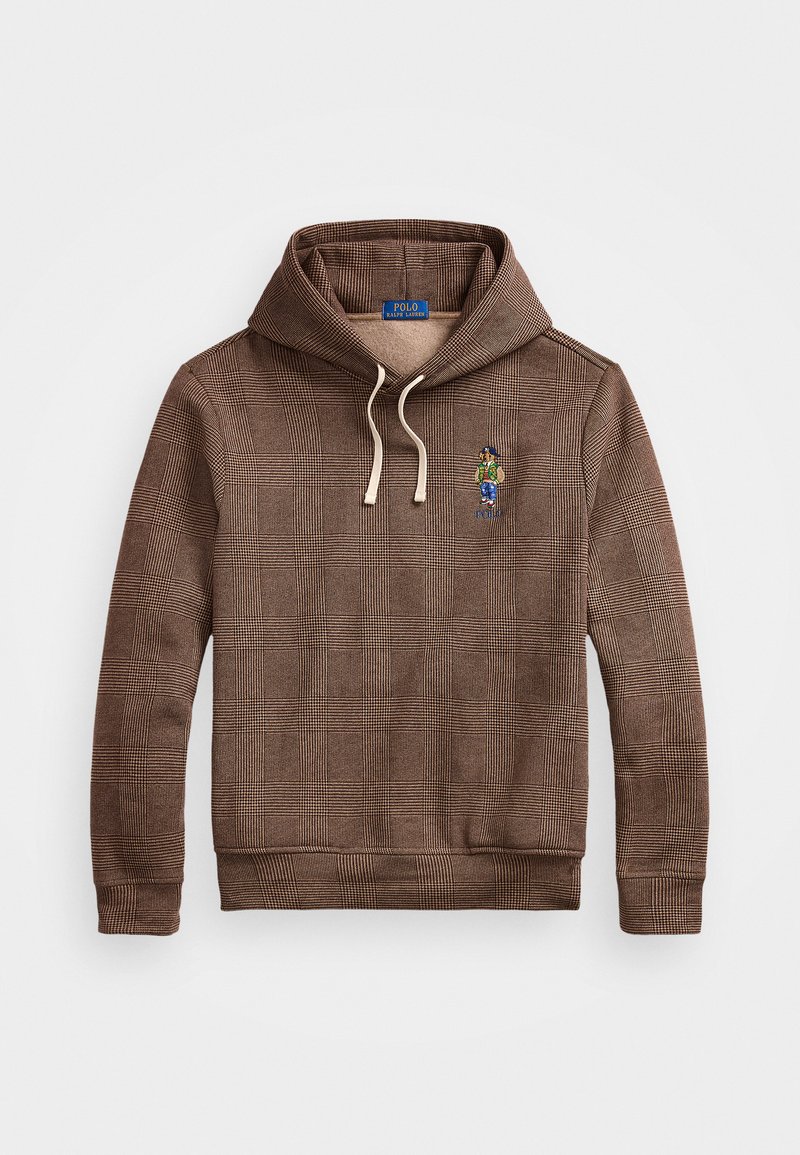 Polo Ralph Lauren POLO BEAR SUEDED FLEECE HOODIE - Kapuzenpullover - brown