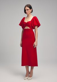 adL CUT OUT DETAILED - Jurk - red