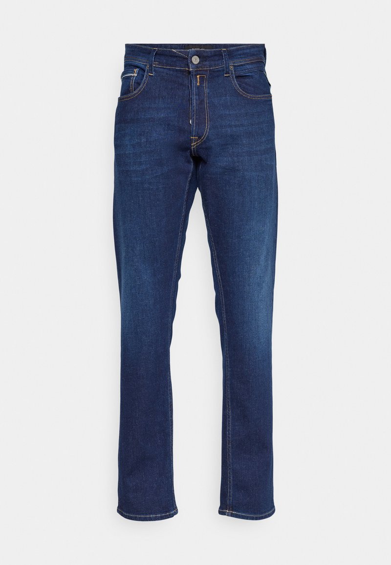 Replay Straight leg jeans donkerblauw Replay Straight leg jeans donkerblauw