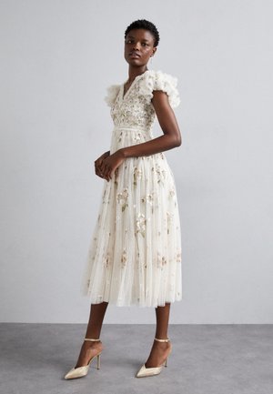 POSY V NECK BALLERINA DRESS - Cocktail dress / Party dress - cream