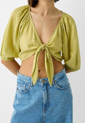 Blouse - khaki