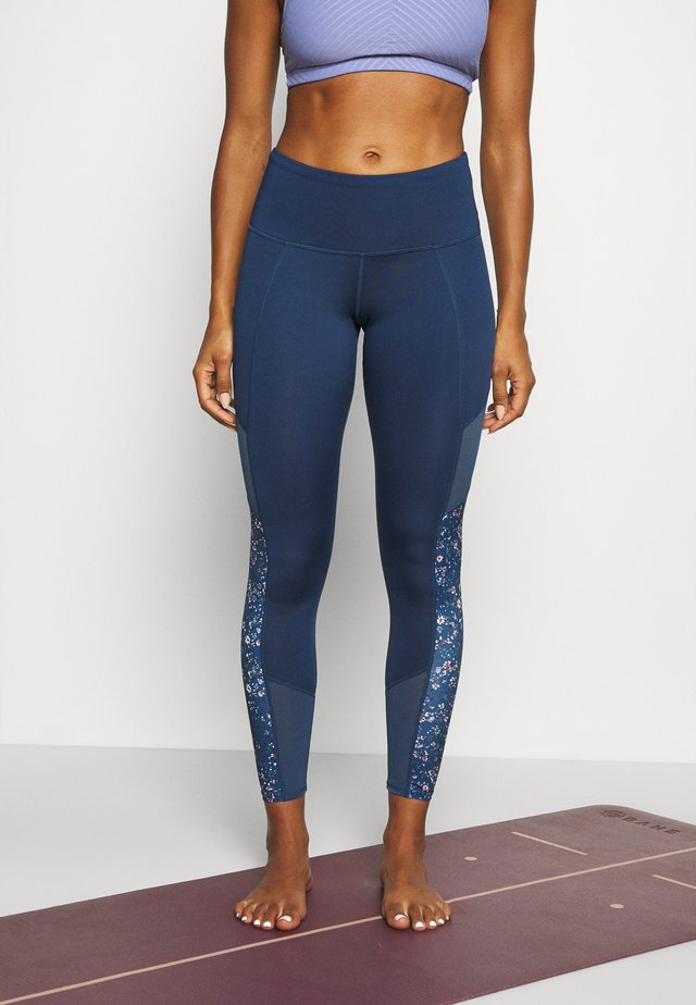 LEGGING DESERT FLOWER - Tights - dark denim