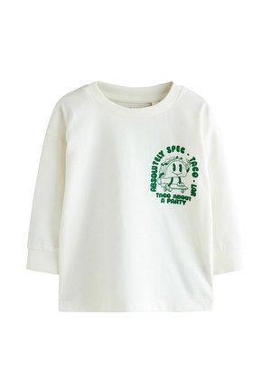 Next Camiseta de manga larga - white green taco