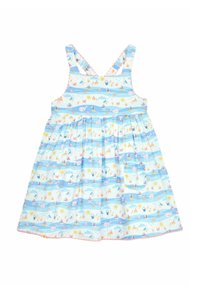 JoJo Maman Bébé - SEASIDE SCENE CROSS BACK - REGULAR FIT - Vestido informal - blue seaside scene Imagen en miniatura 1