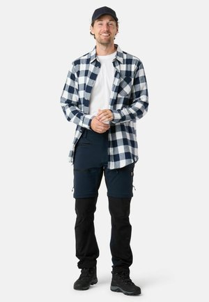 DENVER  - Shirt - navy white check